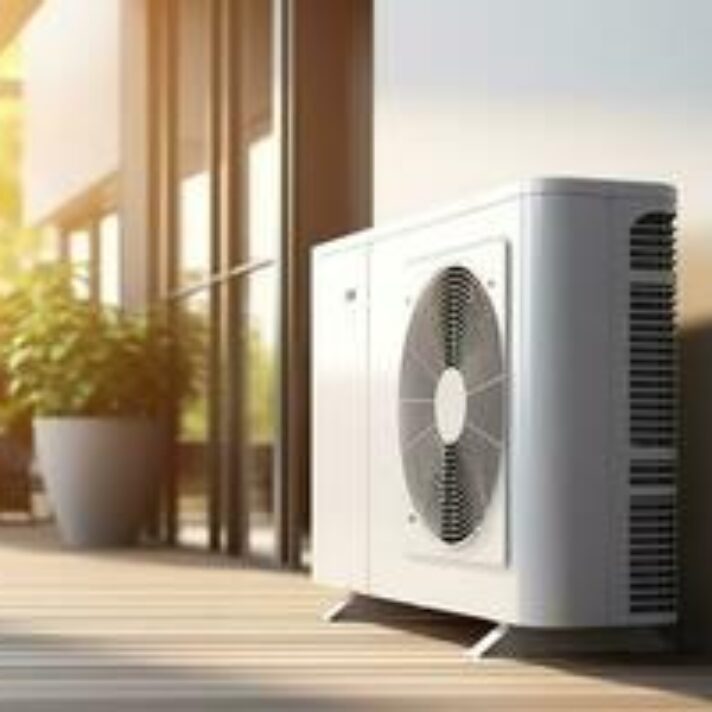 air-source-heat-pump-installed-in-a-residential-building-ai-generated-photo